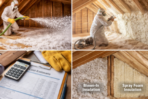 attic insulation cost comparison