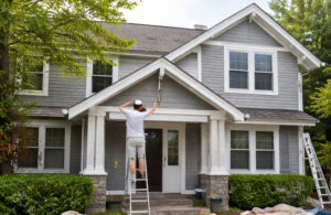 home exterior painting project