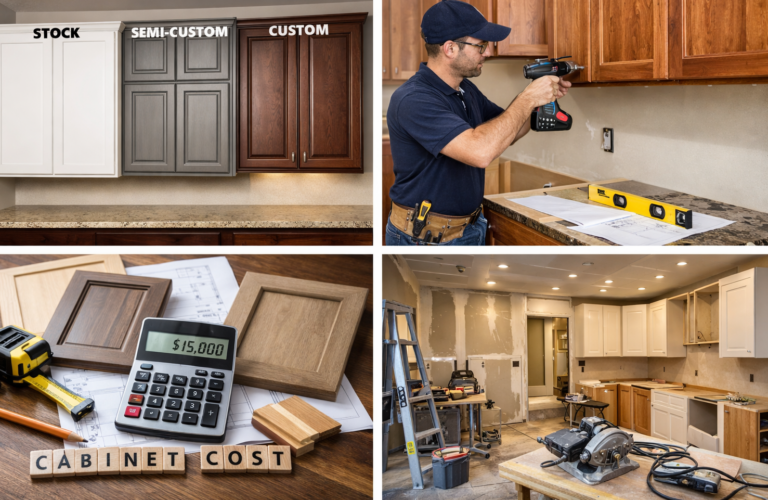 kitchen cabinet types comparison