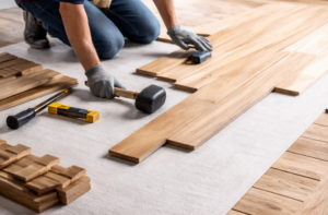 hardwood floor installation process