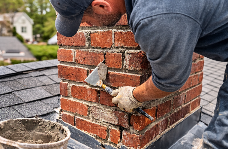 brick chimney mortar repair