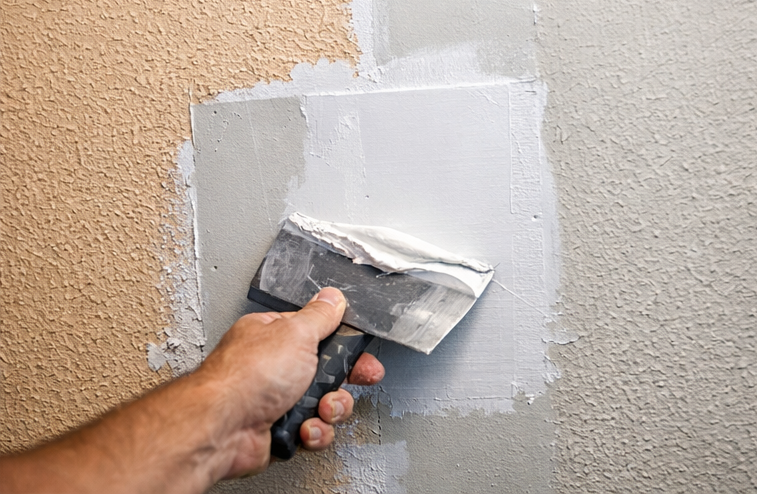 drywall patch repair process