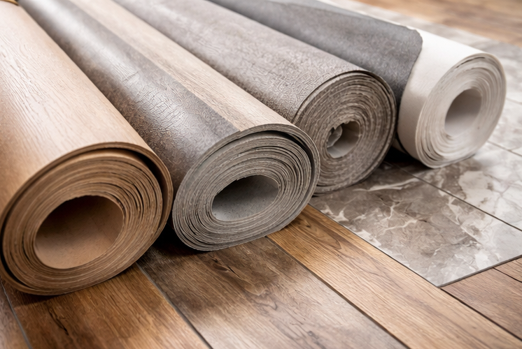 vinyl flooring rolls and material options