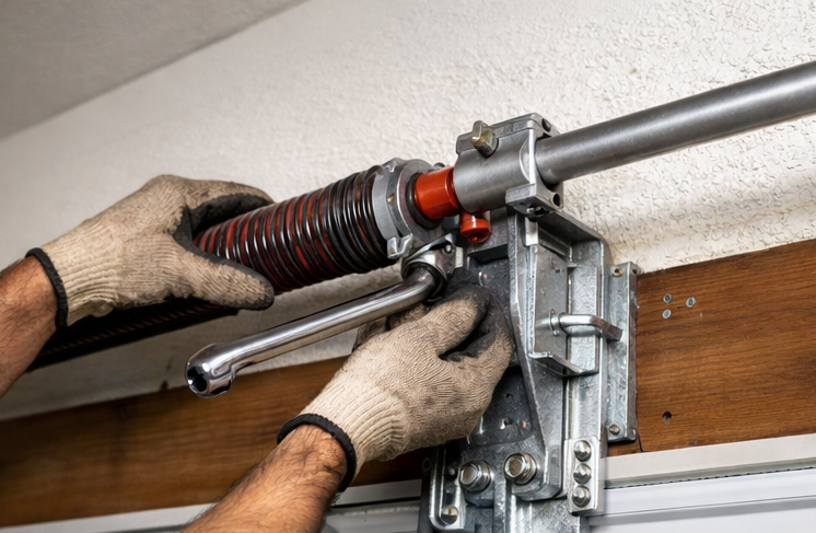 garage door torsion spring installation