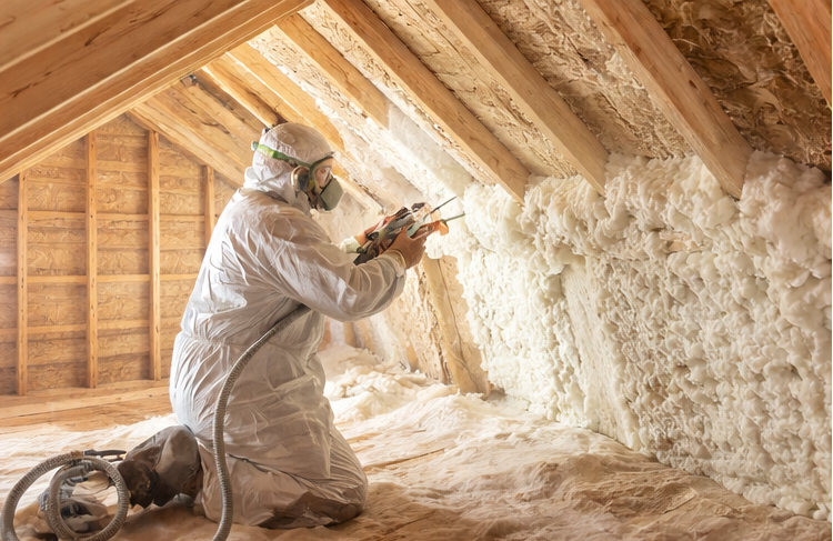 spray foam insulation installation process