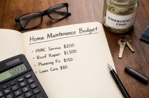 home maintenance budget planning