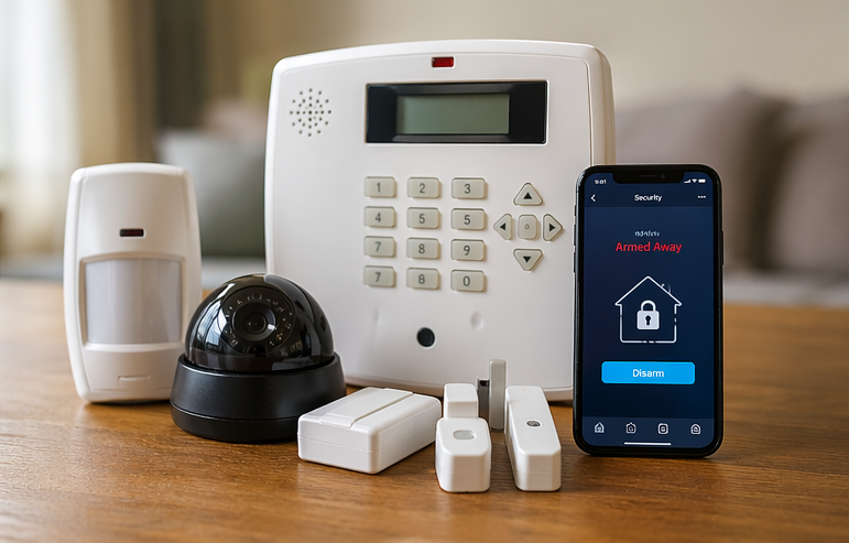 home security system devices kit