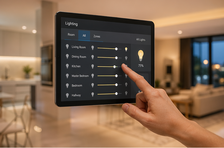smart home control panel
