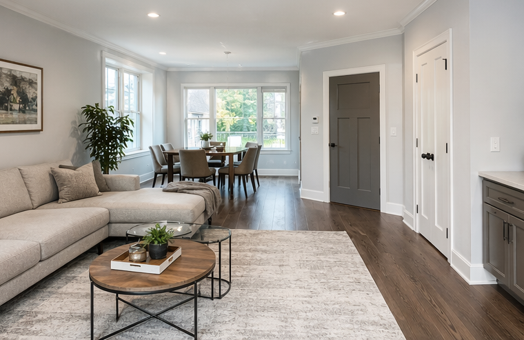 finished home addition living space