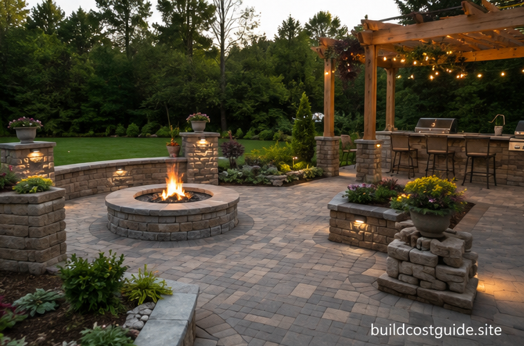 patio landscaping installation