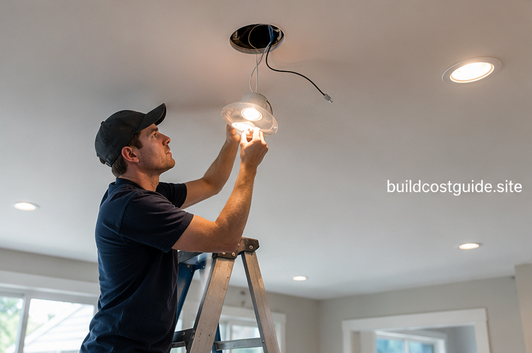 recessed ceiling light installation