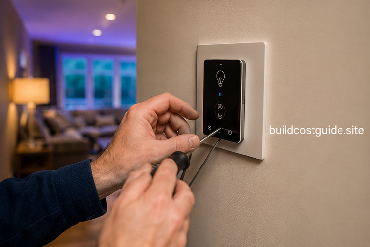 outdoor landscape lighting installation